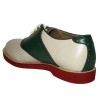 Saddle Shoe - Green/Cream