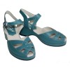 Edith Style - Turquoise Leather