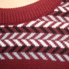Fairisle Sweater - Claret
