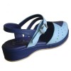 Flora Style - Blue Leather