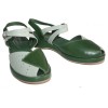 Flora Style - Green Leather