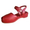 Flora Style - Red Leather