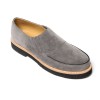 Piped Casual - Grey Suede