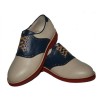 Saddle Shoe - Blue/Cream