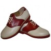Saddle Shoe - Red/Cream