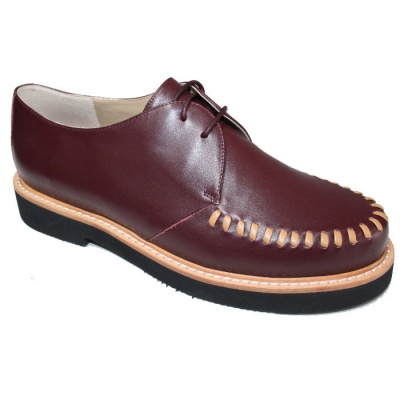 *January Sale* Stitched Gibson - Oxblood