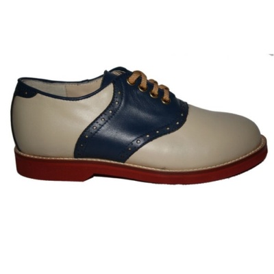 Saddle Shoe - Blue/Cream