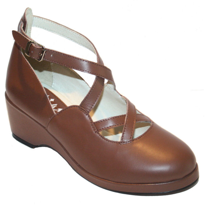 Celia style - Brown Leather